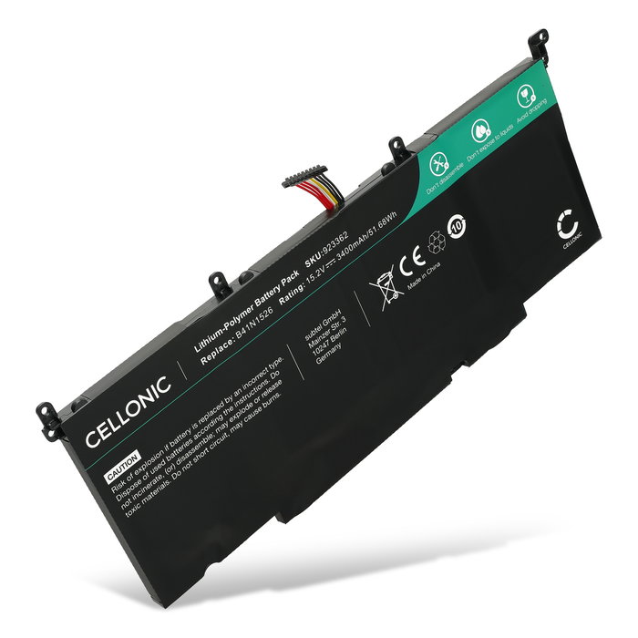 ASUS GL502V Akku 3400mAh Ersatzakku Batterie von subtel