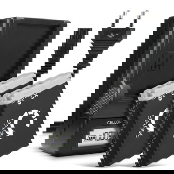 2x Batterie NB-13L compatibili con Canon PowerShot G7 X Mark II G1x Mark III G5 X G9 X / Canon NB-13L CB-2LHE - 1010mAh + Caricabatteria CB-2LHE con schermino LCD per visualizzare lo stato di ricarica