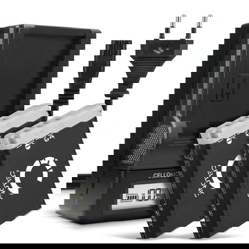 Pack de 2x batteries NB-13L 1010mAh pour appareil photo Canon PowerShot G7 X Mark II G1x Mark III G5 X G9 X / Canon NB-13L CB-2LHE - Avec chargeur CB-2LHE et câble d'alimentation