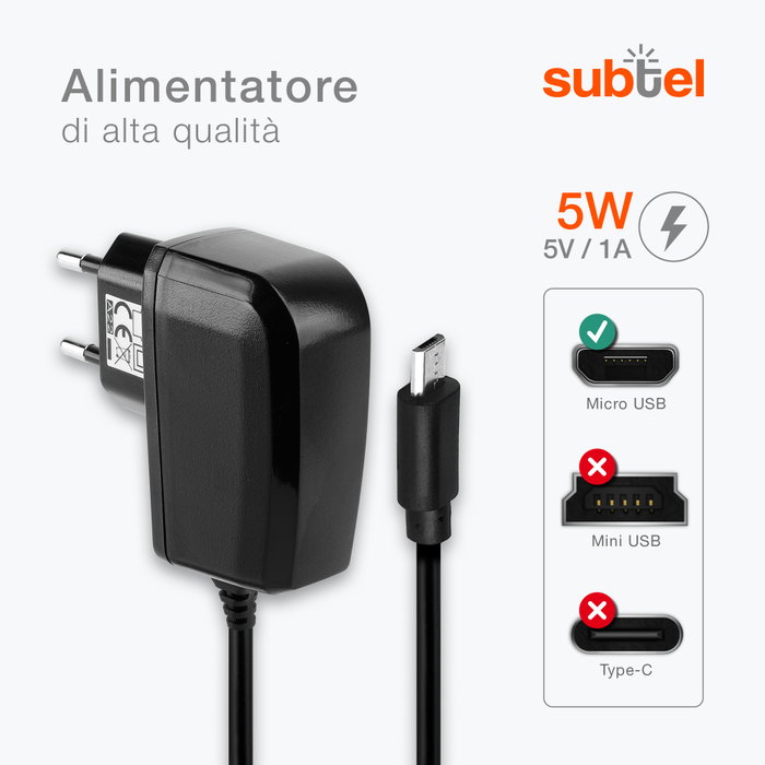 CELLONIC Cavo Micro USB Da 1 Metro Per UE Boom 1, 2, Megaboom, Wonderboom E Altri – Ricarica E Aggiornamento Firmware - 2