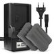 2x 2000mAh 7.4V + Chargeur