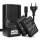 2x 1000mAh 7.4V + Chargeur