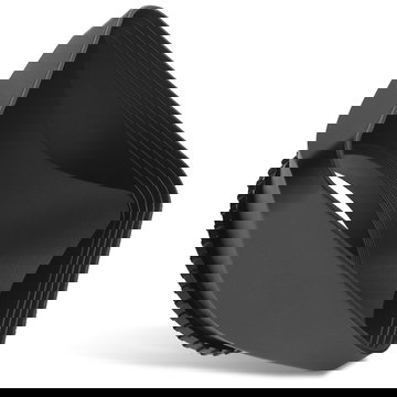 Ø 58mm Kamera Ø 58mm DV Video Gegenlichtblende für Universal Ø 58mm – Kunststoff Filtergewinde Eckig / Rechteckig / Angular / Square Gegenlichtblende von CELLONIC