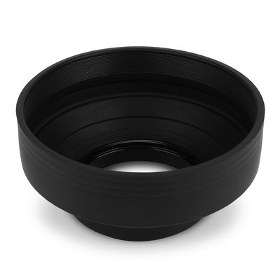 Ø 72mm Camera Ø 72mm Lens Hood for Universal Ø 72mm - Plastic Screw-in Collapsible Lens Shade from CELLONIC
