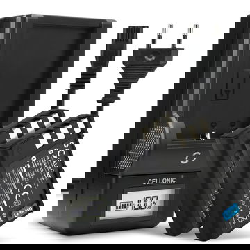 2x Batteria per Nikon D3000 D40 D40x D5000 D60 - EN-EL9 ENEL9a EN EL9e 1000mAh + Caricabatteria MH-23 di Ricambio sostituzione scorta