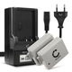 2x Batteria 1020mAh+ Caricabatteria