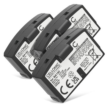 3x Batterie BA 150,BA 151,BA152 60mAh pour casque audio Sennheiser RS 400, RI 50, HDR 60, HDR 4, RR 820, HDR 65, HDR 40