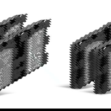 2x NP-FM500H Ersatz Akku für Sony A7 II A77 II A99 II Alpha A57 A58 A65 A68 A200 A300 A450 A500 A550 A580 A700 A850 A900 SLT-A58 - Kamera Ersatzakku - Kameraakku 1600mAh, Batterie