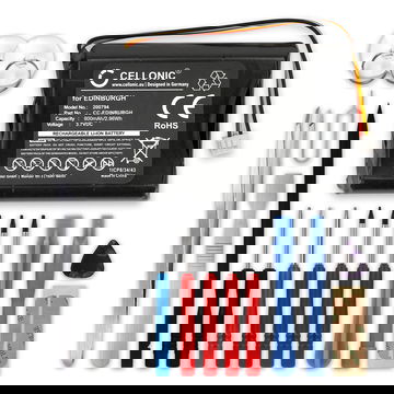 Batteria di ricambio F64289525 F650010252 F709070710 per navigatore TomTom Rider, One XL iQ Routes New Edition One 1st da 800mAh + Set di strumento per smontare agevolmente anche viti di altri dispositivi