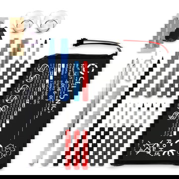 Batterie 361-00066-00 361-00066-10 1500mAh pour Garmin Nüvi 2757, 2797, 760 - + kit d'outils 17pcs