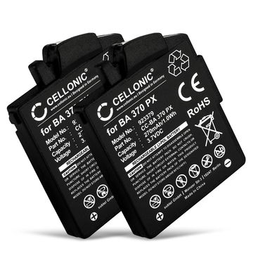 2x Batteria per Sennheiser MM 400, 450 X, 400 X, 550, 450, 500 X, PX 210 BT, 360, 360 BT, 310 BT 270mAh di CELLONIC