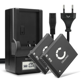 Battery/Led Dmw-Bck7 Li-Ion Charger Para Sa Panasonic Lumix Dmc-Fh25