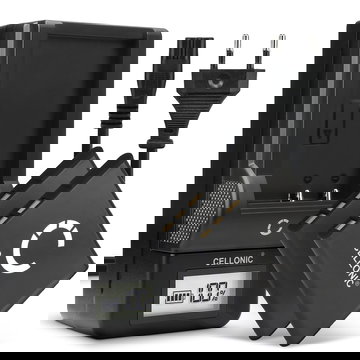 Pack de 2x batteries NP-BN1 580mAh pour appareil photo Sony Cyber-shot DSC-WX80 DSC-QX10 DSC-QX100 DSC-TX30 DSC-W830 - Avec chargeur BC-CSN BC-TRN et câble d'alimentation