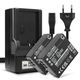 2x Batteria 900mAh + Caricabatteria