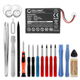 1x 900mAh 3.7V + kit d'outils