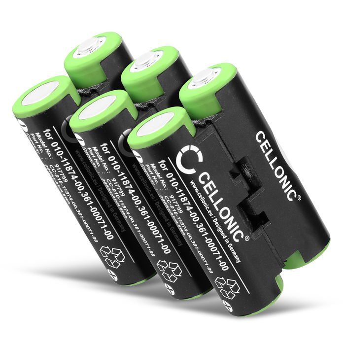 3x Garmin Striker 4 Akku 2000mAh Ersatzakku Batterie von CELLONIC
