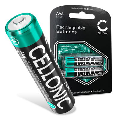 2x Batteria AAA CELLONIC® per cordless Siemens Gigaset A400 A415 A415A A580 A585 / C300 C430 C430A C475 C530 C530A / S810 S850 S850A / CL660HX CL660 / E290 E630 da 4x 1000mAh AAA gigaset as405 batterie