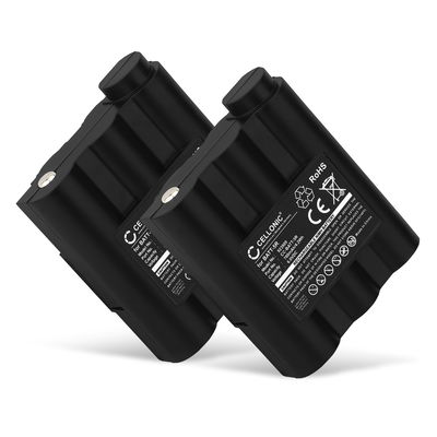 2x Batteria sostitutiva BATT-5R per Alan G7 / Midland G7, Midland GXT1000, GXT1050 Affidabile pila subtel da 700mAh walkie talkie ricetrasmittente radio telefono satellitare