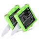 2x Akku 700mAh
