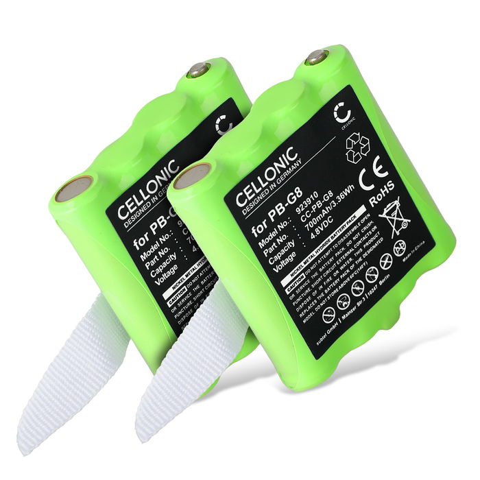 2x Batteria Midland M24 S, marcata Cellonic, 700mAh