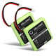 2x Akku 600mAh