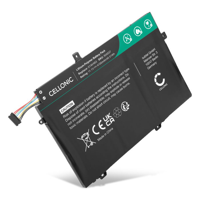 Lenovo Thinkpad L14 Gen 1 Batterie 11.1V 4100mAh de Cellonic