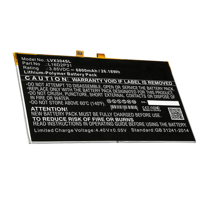 Lenovo L16D2P31 Akku 6800mAh Ersatzakku Batterie von subtel