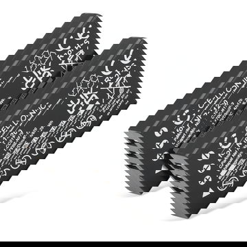 2x Akku für Besteker Pro 4K AC1, Ordro HDV-D320, HDV-D325, HDV-D395, HDV-D80S 1700mAh von CELLONIC