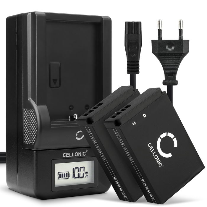 2x Canon LP-E12 Batterie