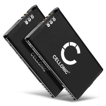 2x Batteria SPR-001, SPR-003, SPR-A-BPAA-CO CELLONIC per Nintendo 3DS XL / New 3DS XL Ricambio da 1800mAh per console giochi controller palmari