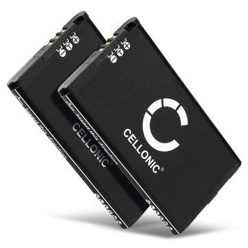 2x Batterie de remplacement SPR-001, SPR-003, SPR-A-BPAA-CO 1800mAh pour Nintendo 3DS XL / New 3DS XL