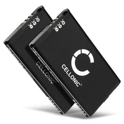 2x SPR-001, SPR-003, SPR-A-BPAA-CO Battery for Nintendo 3DS XL / New 3DS XL Handheld Console Gaming Controller Battery Replacement - 1800mAh 3.7V Lithium Ion