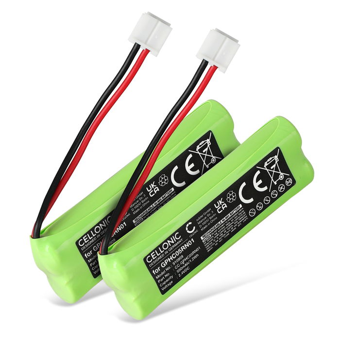 2x Medion MD83542 Akku 500mAh Ersatzakku Batterie von CELLONIC