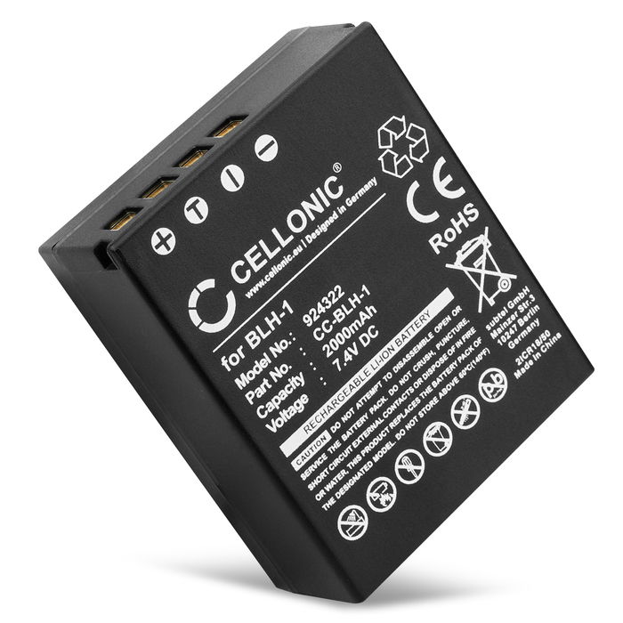 Olympus OM-D E-M1 Mark III Akku 2000mAh Ersatzakku Batterie von CELLONIC