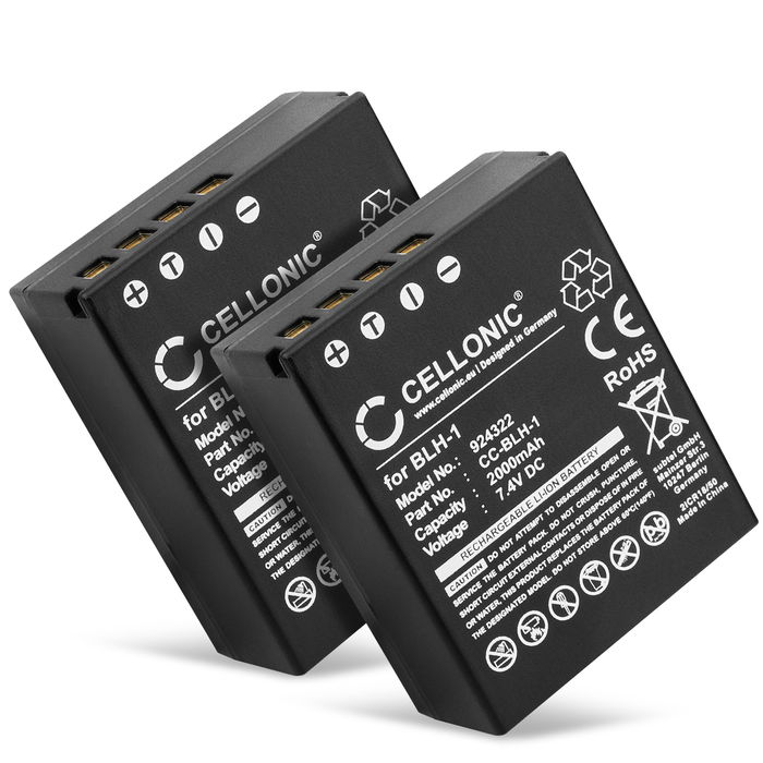 2x Olympus BLH-1 Batteria