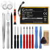 1x Batterie 1250mAh+ kit d'outils
