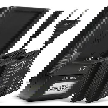 2x Ersatz Akku EN-EL1 NP-800 + Ladegerät MH-53 BC-900 für Nikon Coolpix 4300 4500 4800 5000 5400 DiMAGE A200 Kamera - 750mAh Ersatzakku Batterie, Ladekabel, Akkuladegerät