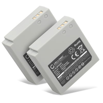 2x Batteria IA-BP85ST IA-BP85NF per fotocamera Samsung VP-MX20 -MX25 -MX10 SMX-F30 -F33 -F34 -F300 SC-MX20 -MX10 HMX-H100 VP-HMX10 -HMX20 -HMX08 Affidabile ricambio da 850mAh, marca subtel