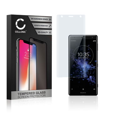Vetro temperato CELLONIC per Sony Xperia XZ2, screen protector (3D Full Cover 9H 0,33mm Edge Glue) Trasparente Pellicola salva schermo per telefono cellulare smartphone