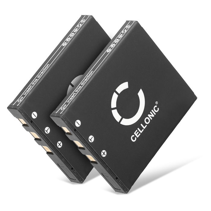 2x Pentax Optio S Akku Batterie