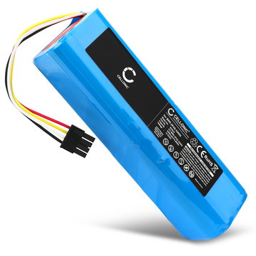Batteria per Xiaomi Roborock S50, S51, S55, S6, S7 MaxV Plus, S50, Q7 Max Plus, Dreame D9, D10, W10 5200mAh marca CELLONIC - Senza guscio