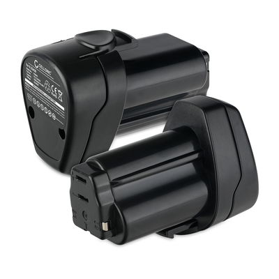 2x Batteria 6.25439, 625439000 per attrezzo Metabo Powermaxx BS/ BS Basic/ BS Quick/ BS Quick Pro/ ASE, KPA 10.8 600 Affidabile batteria di ricambio da 1.5Ah ioni di litio senza effetto memoria per utensili Metabo