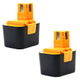 2x 3000mAh 7.2V