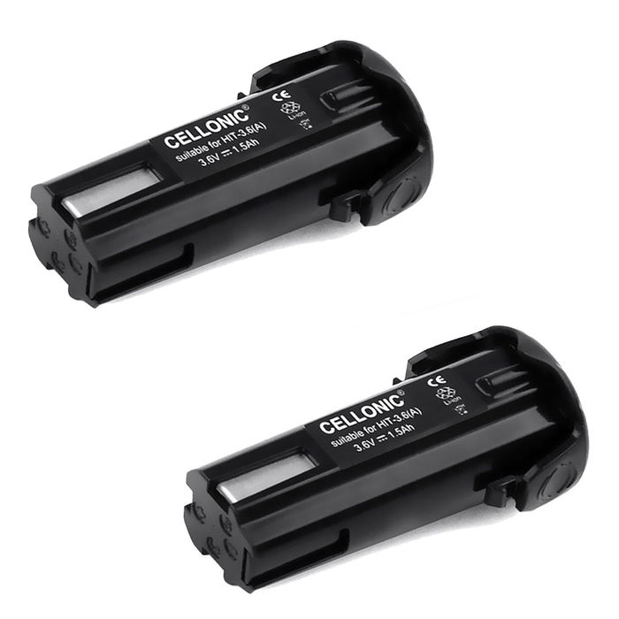 2x Hitachi EBM315 Akku 1.5Ah 3.6V Ersatzakku Batterie von CELLONIC