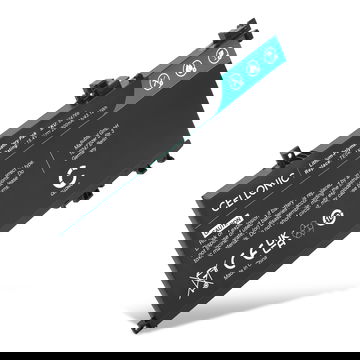 Battery for HP Omen 15-ax200 Series, Pavilion 15-bc200 Series, TE04XL, HSTNN-DB7T 15.4V 2800mAh from CELLONIC