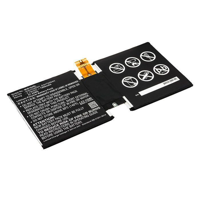 Microsoft G3HTA003H Akku 7200mAh Ersatzakku Batterie von subtel