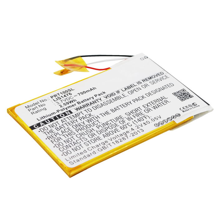 Sony PRS-T1 Akku 700mAh Ersatzakku Batterie von subtel