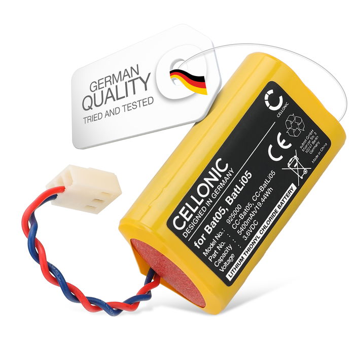 Battery for DAITEM DP8000, D14000, 700-21F, D14111X, D14621, D8111, D8904, DP8111, DP8111X, DP8211, DP8212, SH144AX, SH146AX, 260-21D, 701-21X, D14111 BatLi05 (5400mAh, 3.6V) by CELLONIC