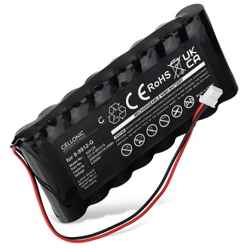 Batterie pour Visonic Powermax Pro, GP180AAH8BMX 2000mAh de CELLONIC