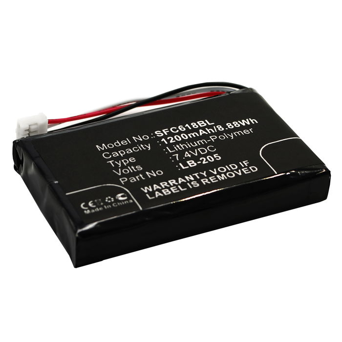 Safescan LB-205 Akku 1200mAh Ersatzakku Batterie von subtel